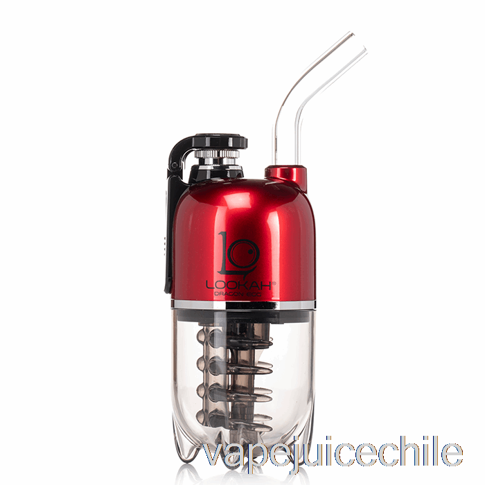 Vape Vhile Lookah Huevo De Dragón E-rig Kit De Vapor Rojo